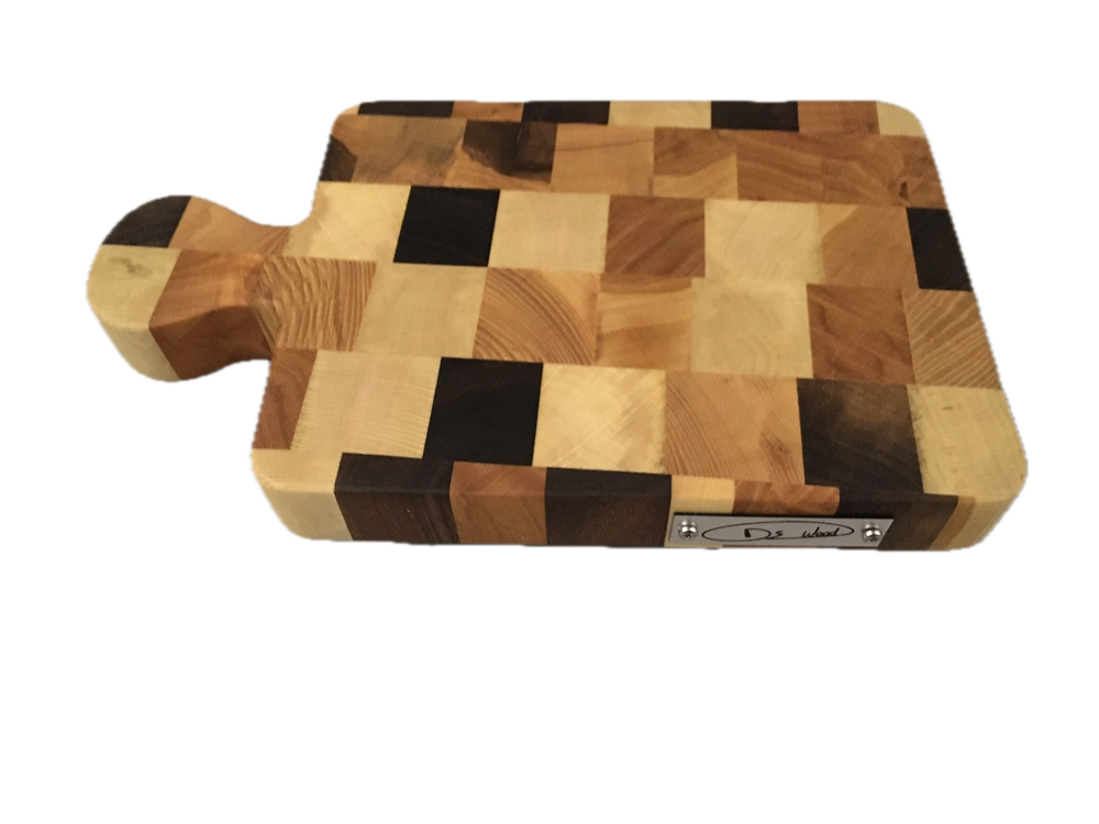 Brettchen mit Griff P26-02, Hirnholz