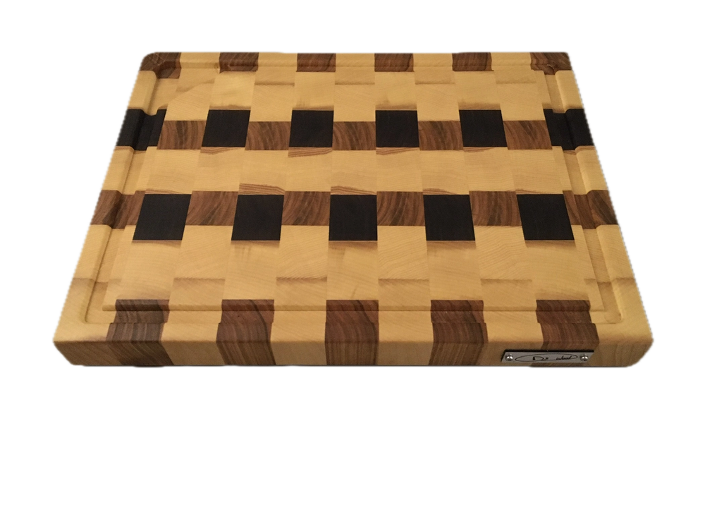 Brett mit Saftrille und Auffangschale 326-39, Hirnholz