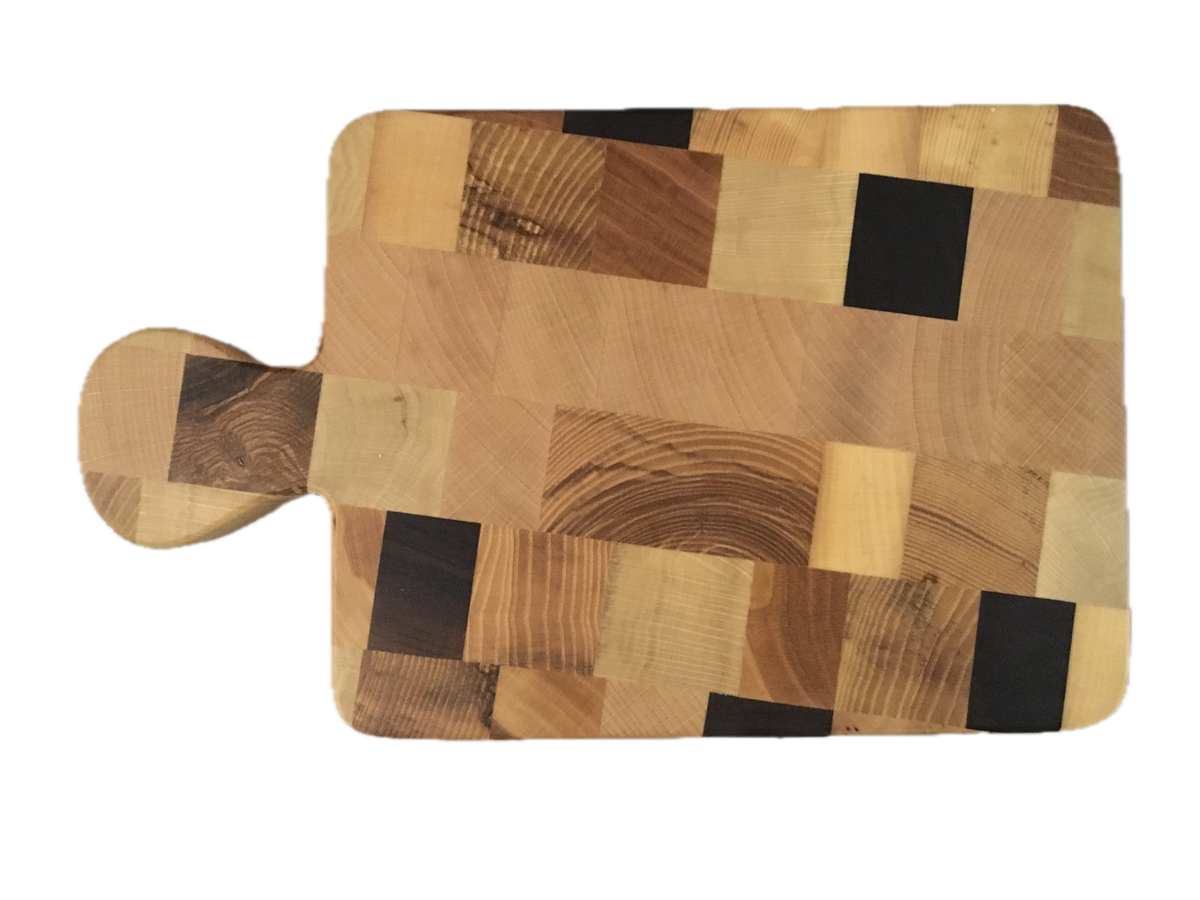 P26-01 Handle Board — End Grain