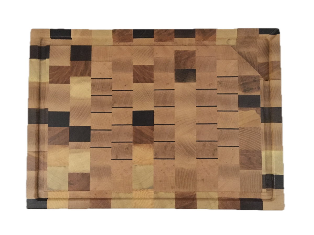 Gutter and collector board 326-07 — End grain