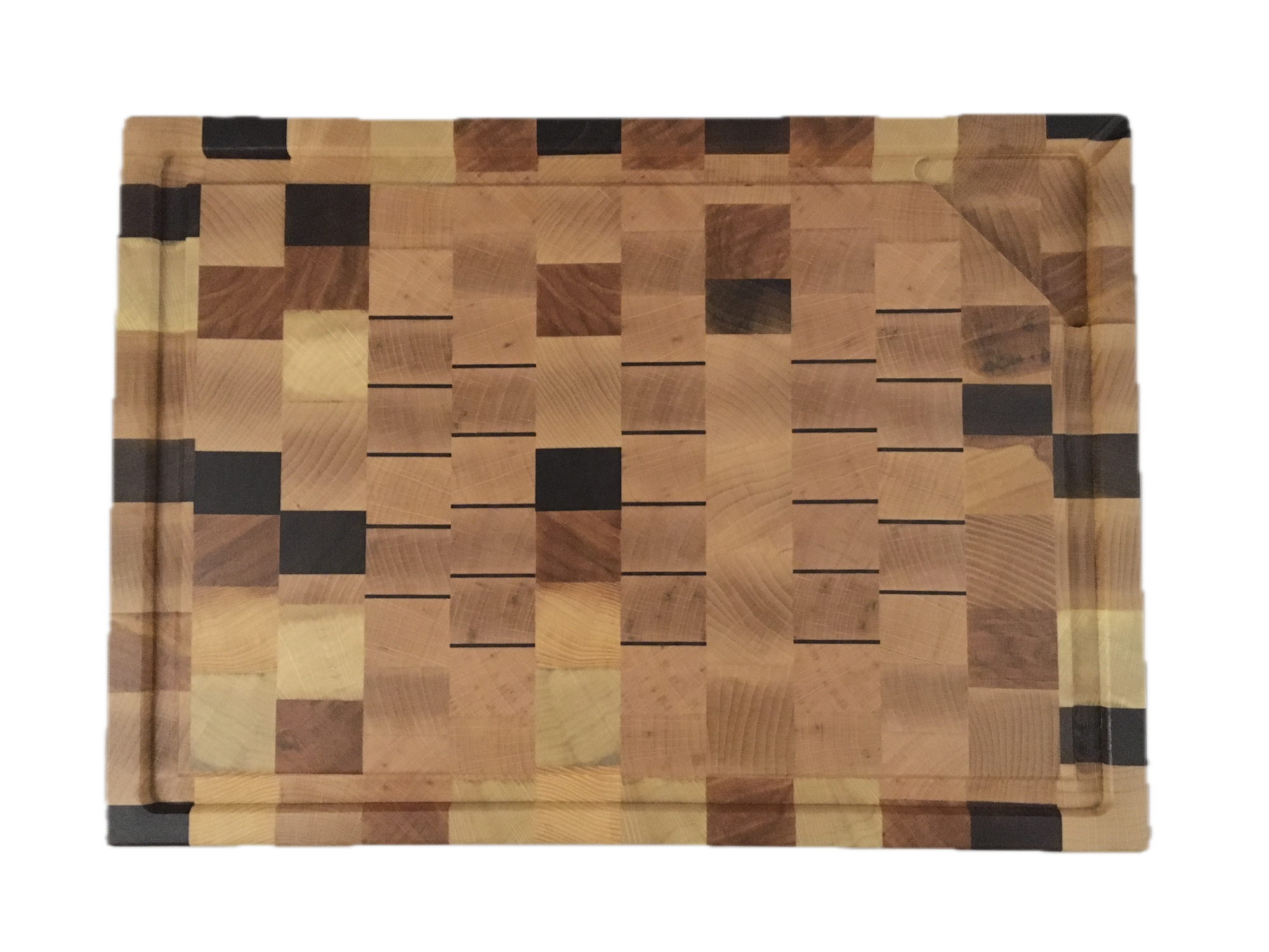 Gutter and collector board 326-07 — End grain