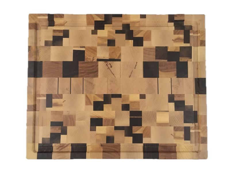 Gutter and collector board 326-07 — End grain