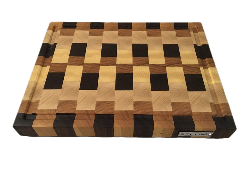 Grooved board 226-13 — End grain