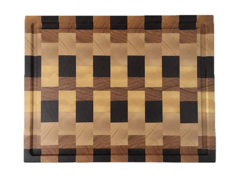 Grooved board 226-13 — End grain