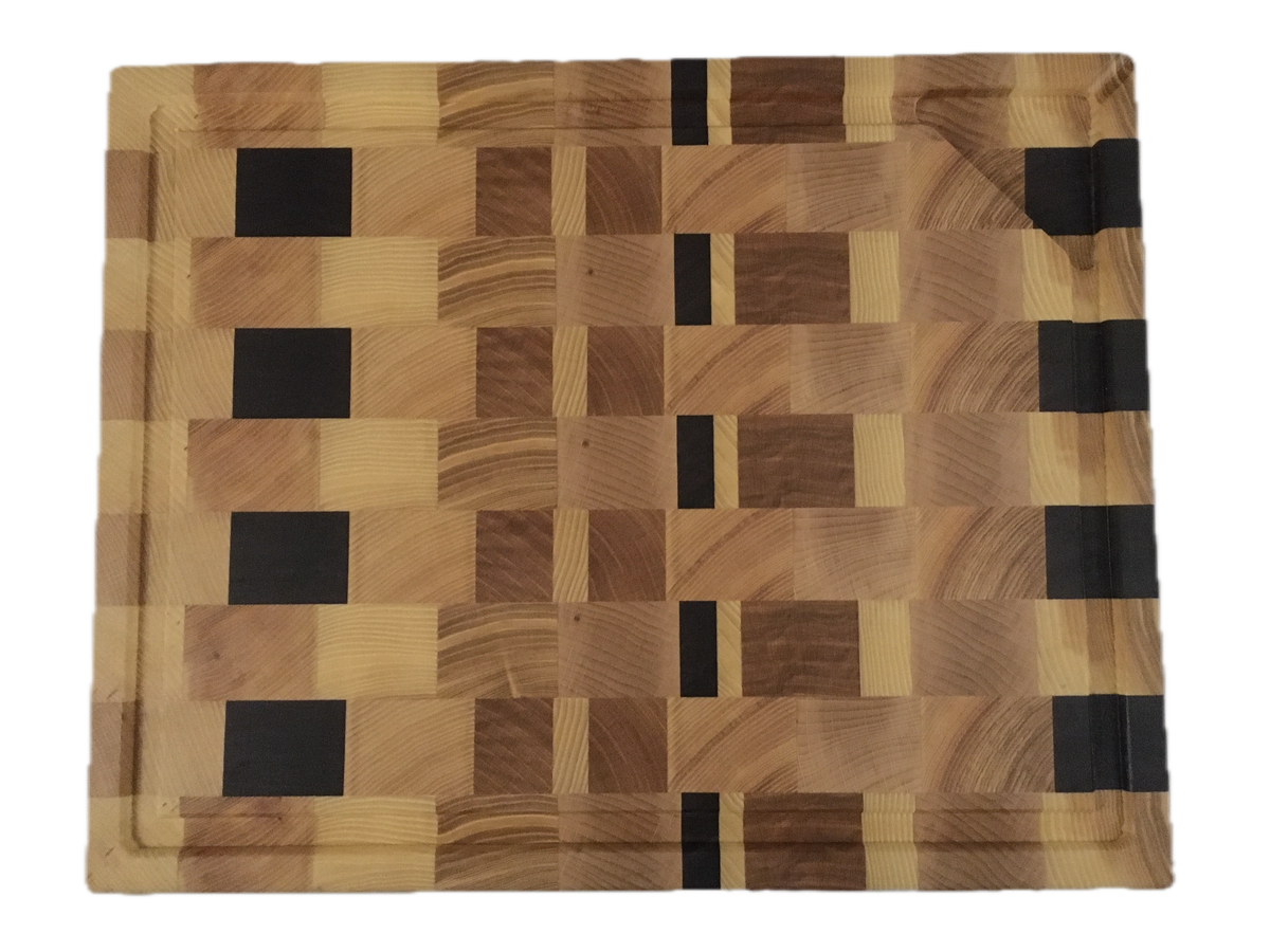 Gutter and collector board 326-07 — End grain