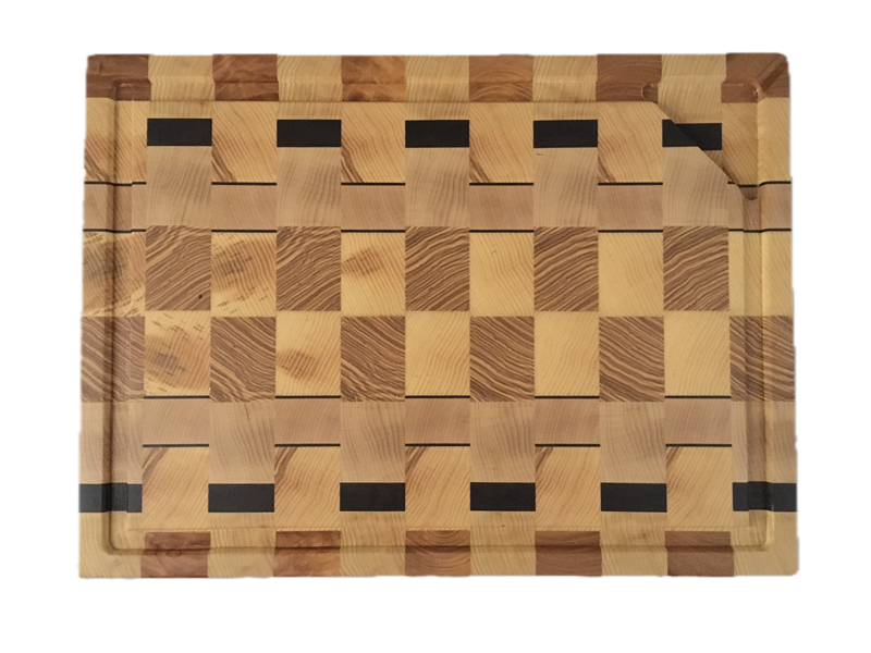 Gutter and collector board 326-07 — End grain