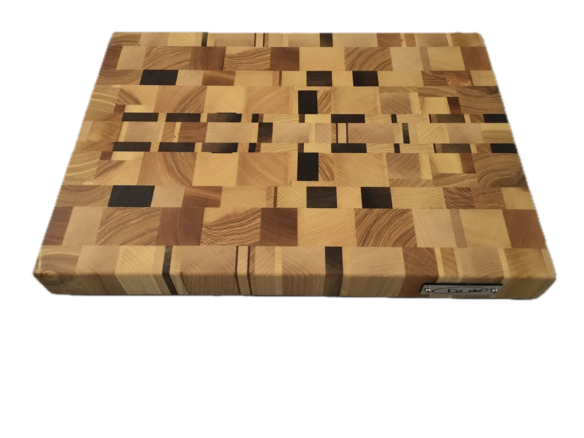 Einzelbrett 126-09 — Hirnholz