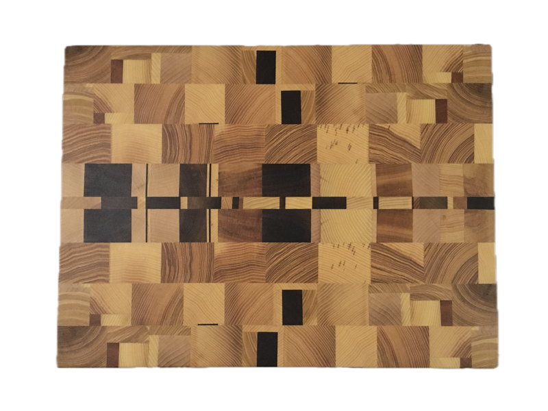 End-grain board 126-09