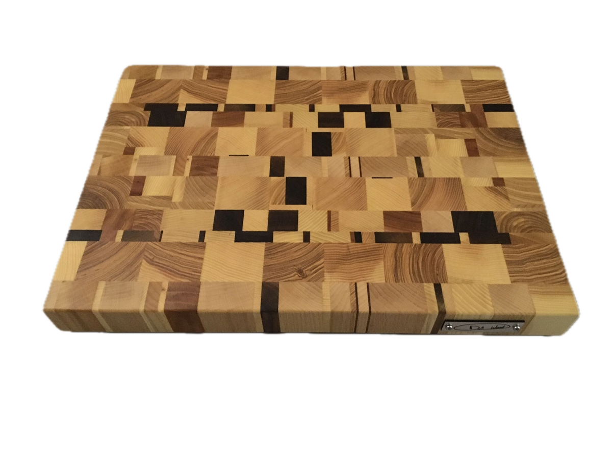 Einzelbrett 126-09 — Hirnholz