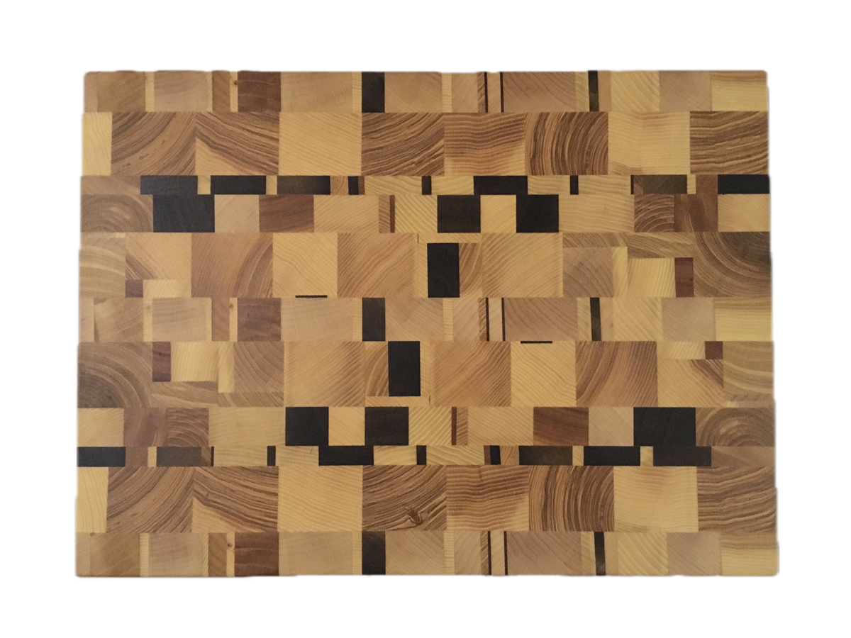 Einzelbrett 126-09 — Hirnholz