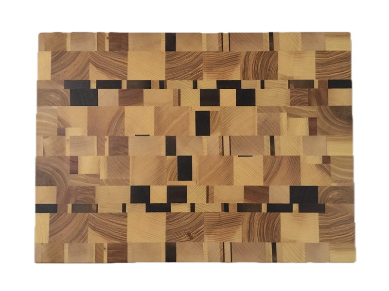 Einzelbrett 126-09 — Hirnholz