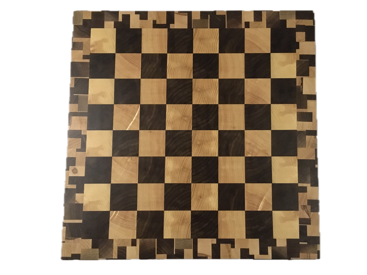 Gutter and collector board 326-07 — End grain