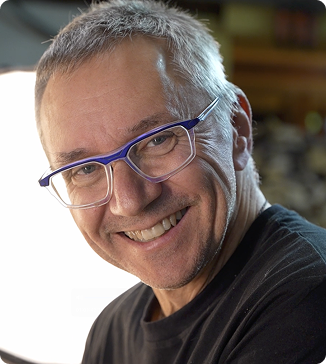 Portrait de David, artisan DS Wood.